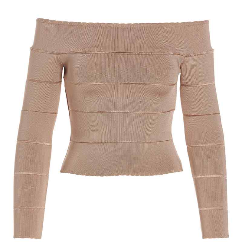 Alexandre Vauthier Off-shoulder Top