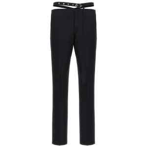 The Attico Belt Detail Trousers