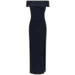 Lauren Ralph Lauren Long Dress With Crossed Neckline