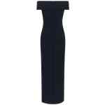 Lauren Ralph Lauren Long Dress With Crossed Neckline
