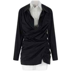 The Attico Double Layer Shirt Dress