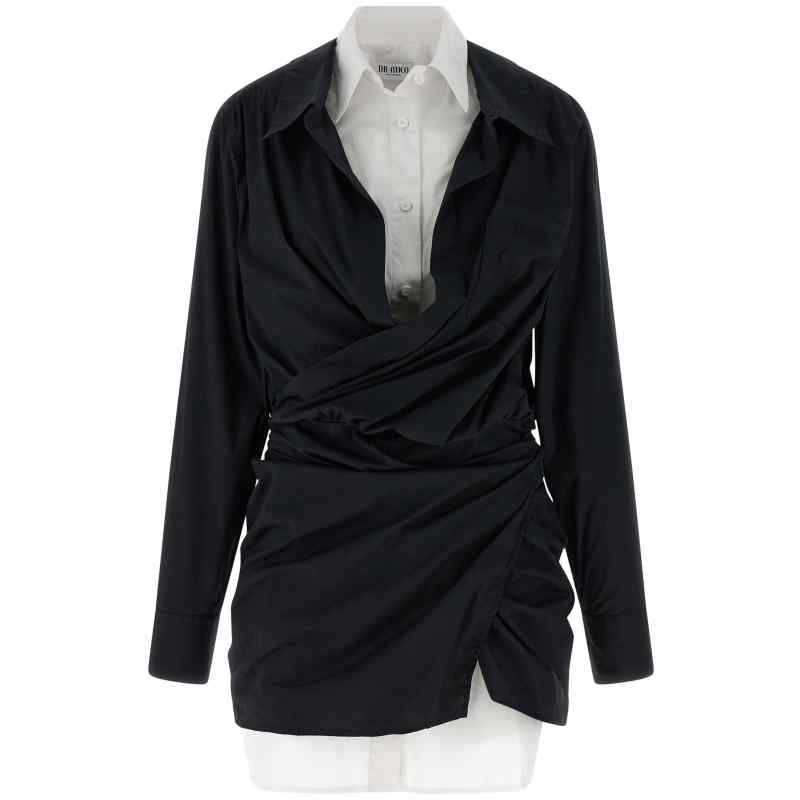 260WCA00458414_01_M_2025-12-16T10-02-11.765Z-1 The Attico Double Layer Shirt Dress