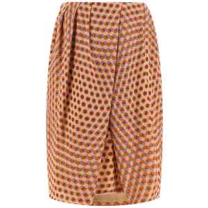 Dries Van Noten Saronga Bis Skirt