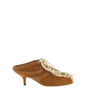 Dries Van Noten Heeled Suede Sneakers