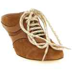 Dries Van Noten Heeled Suede Sneakers
