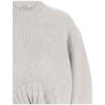 The Attico Asymmetrical Hem Sweater