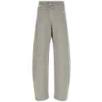 The Attico Asymmetrical Double Waist Trousers
