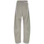 The Attico Asymmetrical Double Waist Trousers