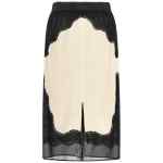 The Attico Lace Insert Skirt
