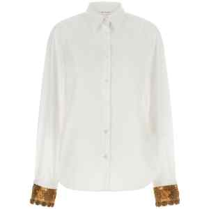Dries Van Noten Shirt With Embroidered Cuffs