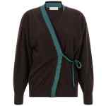 Dries Van Noten Toma Sweater With Crossed Closure