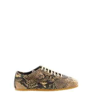 Dries Van Noten Snake Print Sneakers
