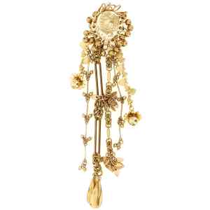 Dries Van Noten Cascade Pendant Brooches