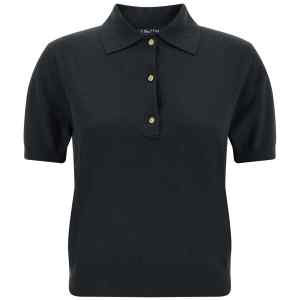Max Mara 'S Pomposa Knit Polo Shirt