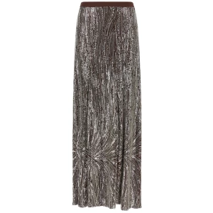 Paco Rabanne Sequin And Pearl Skirt