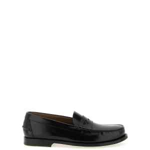 Prada Brushed Leather Loafers