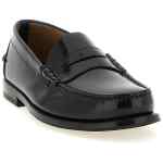 Prada Brushed Leather Loafers