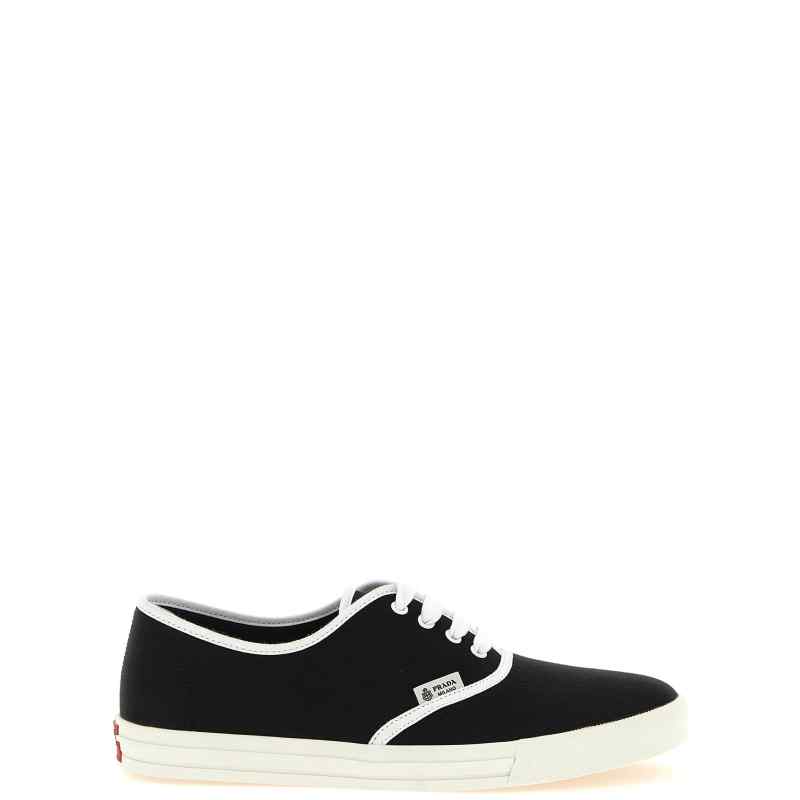 Prada Cotton Drill Sneakers