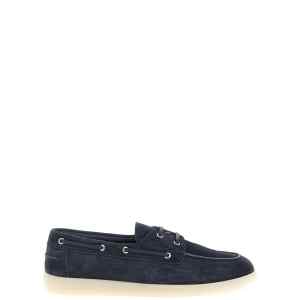 Prada Suede Boat Shoe