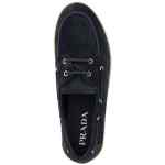 Prada Suede Boat Shoe