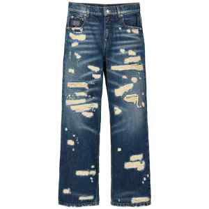 Marc Jacobs The Rip And Repair Straight Jean Jeans
