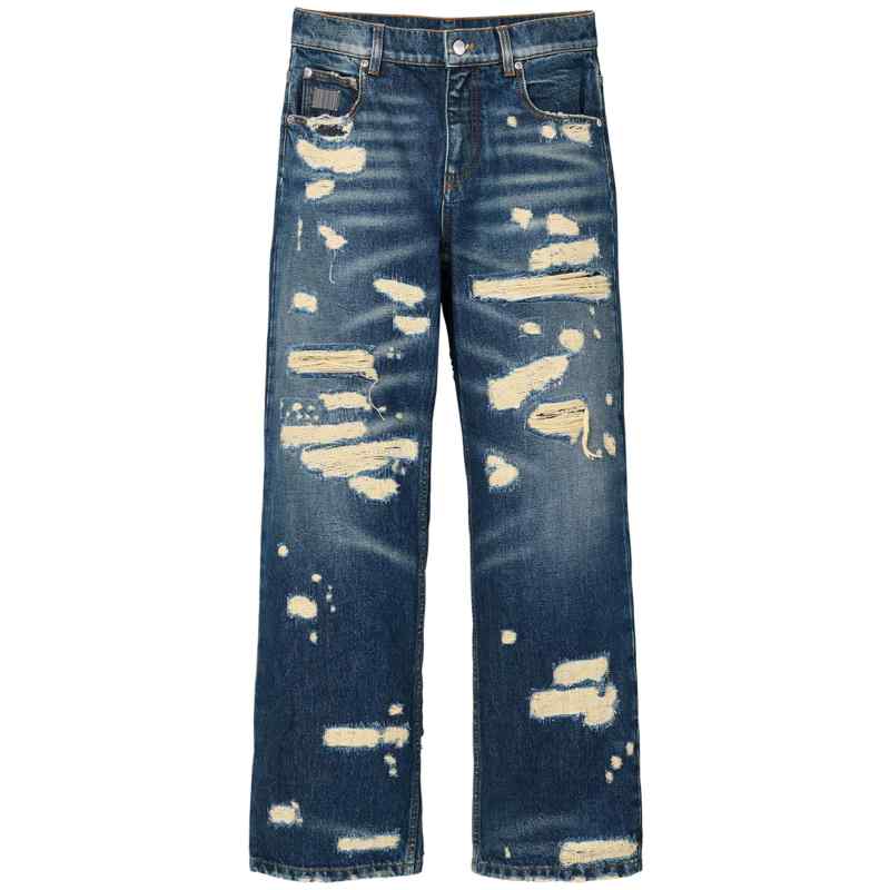 Marc Jacobs The Rip And Repair Straight Jean Jeans