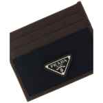 Prada Nylon Leather Cardholder