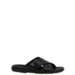 Prada Logo Sandals