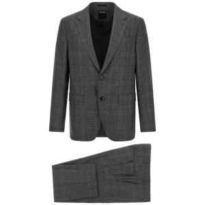Zegna Square Flannel Dress