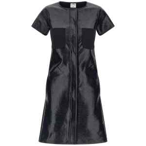 Courreges 2-pocket Vinyl Dress
