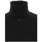 Courreges Jersey Mockneck Bodysuit