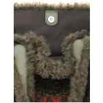 Stella Mccartney Shearling Logo Shopping Bag