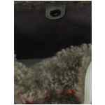 Stella Mccartney Shearling Logo Shopping Bag