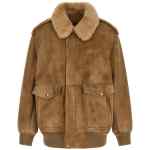 Prada Sheepskin Bomber Jacket