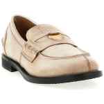 Miu Miu Waxed Leather Loafers