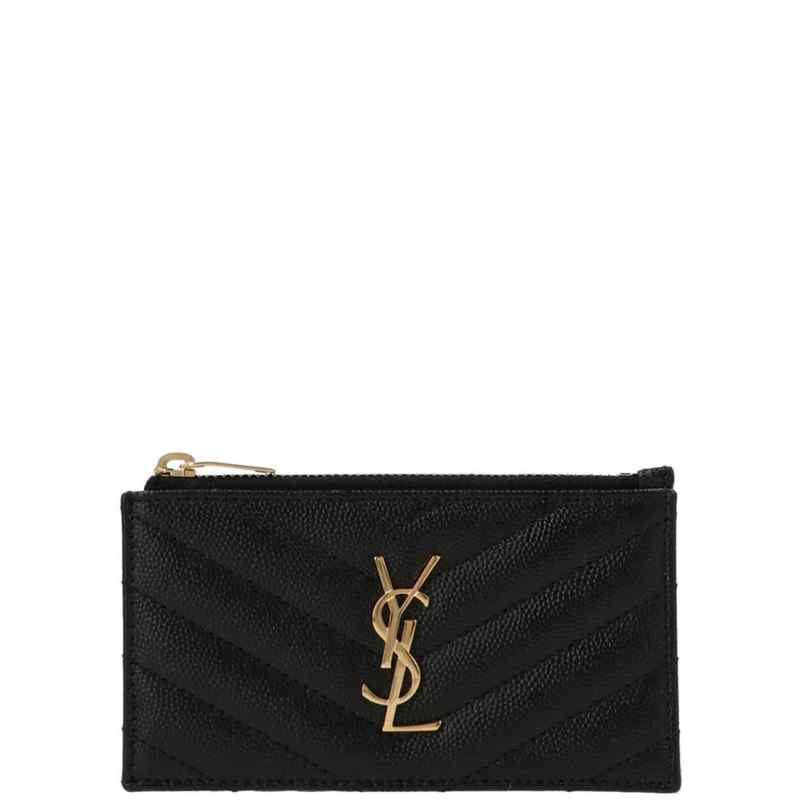 607915BOW011000_01_M_2023-08-08T13-22-45.795Z Saint Laurent Card Holder Monogram