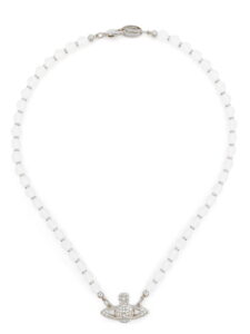 Vivienne Westwood Mini Bas Relief Pearl Chocker