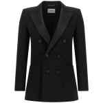 Saint Laurent Satin Lapel Blazer