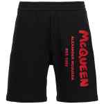 Alexander McQueen Graffiti Bermuda Shorts