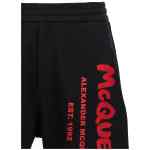 Alexander McQueen Graffiti Bermuda Shorts