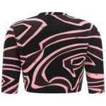 Emilio Pucci Onde Cropped Cardigan