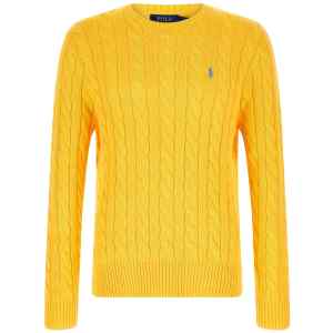 Polo Ralph Lauren Cotton Braided Sweater