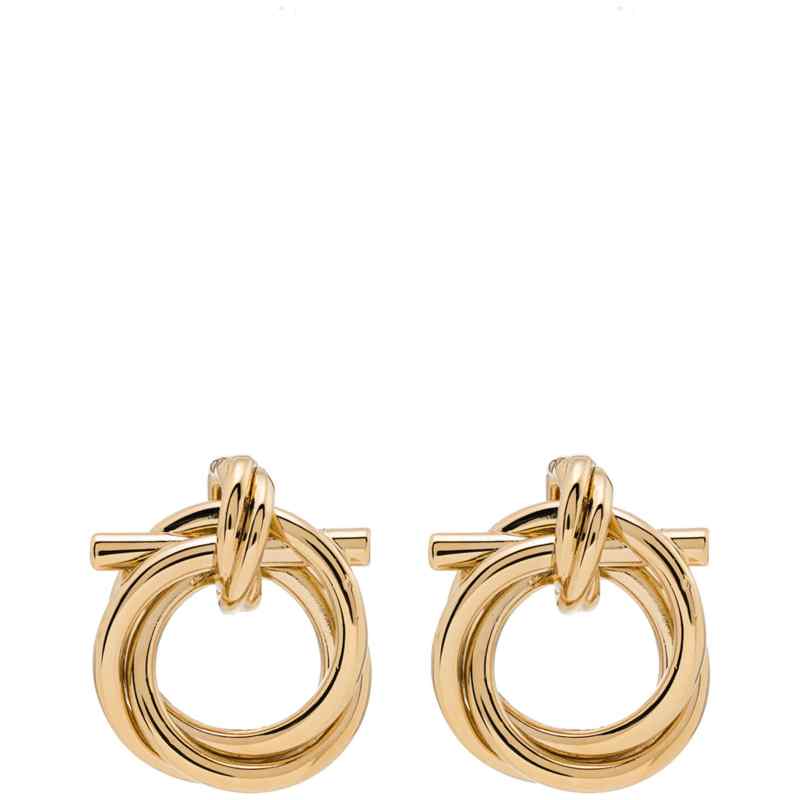 Ferragamo Gancini Torchon (s) Earrings