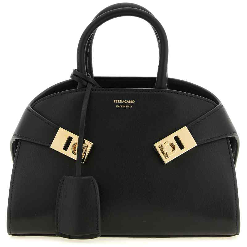 768853NERO_01_M_2026-08-20T10-10-40.843Z Ferragamo Hug Mini Handbag