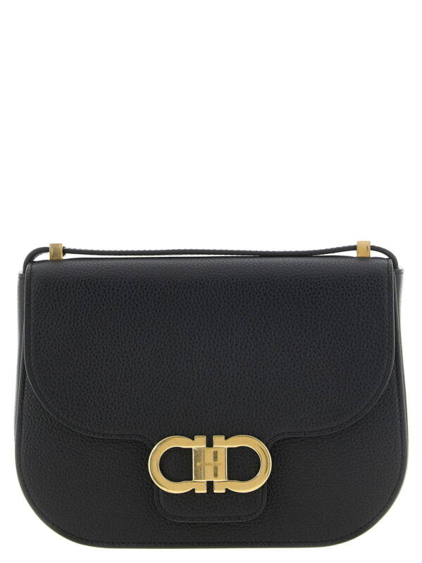781033NERO_01_M_2026-09-22T08-12-50.481Z Ferragamo North-south Double Gancini Crossbody Bag