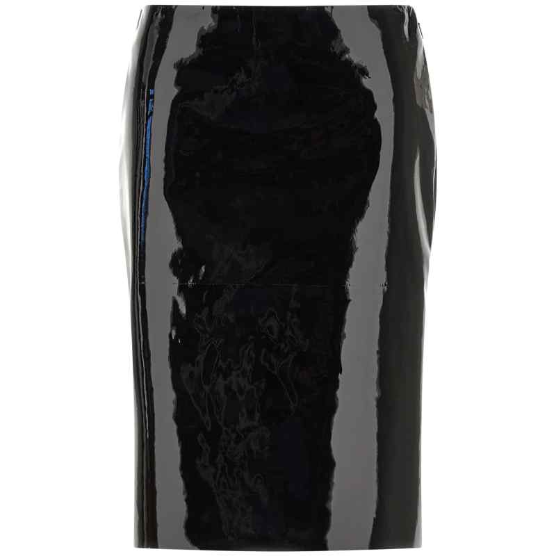 793103BLACK_01_M_2026-08-20T10-10-47.118Z Ferragamo Patent Skirt