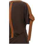 Ferragamo Dress With Leather Straps