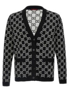 Gucci Gg Reversible Cardigan