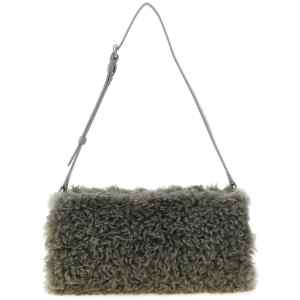 Stella Mccartney Shearling Shoulder Bag