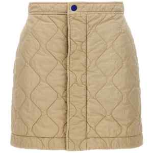 Burberry Quilted Nylon Skirt